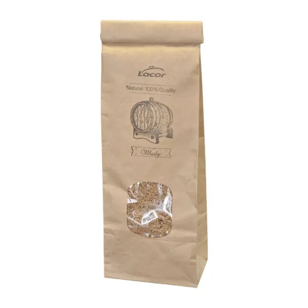 Räuchermehl Whisky Smokey von Lacor, Sägemehl aus Holz im Beutel mit 100 g