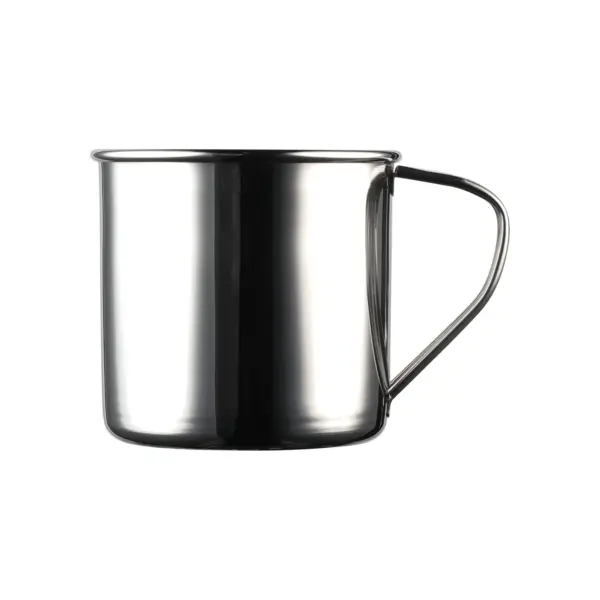 Moscow Mule Becher 450 ml von The Bars aus Edelstahl, spiegelpoliert, mit Henkel aus Edelstahl