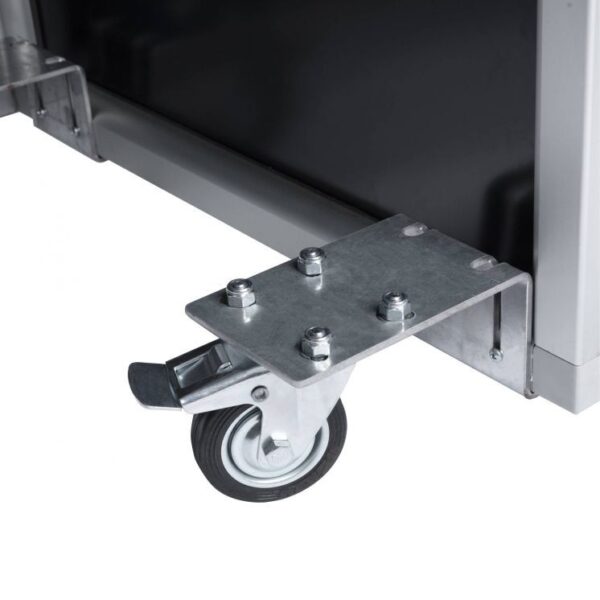Ρόδες με φρένο Professional για φορητό μπαρ 150 cm, κρυφές, 4 τεμάχια