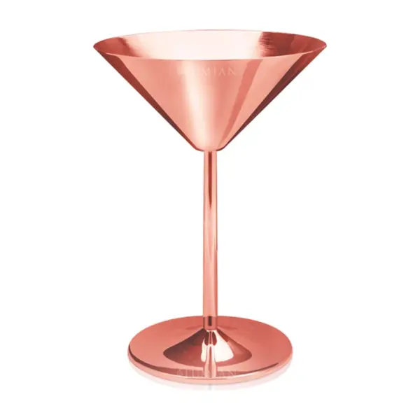 Ποτήρι martini επιχαλκωμένο Bond Lumian 230 ml από ανοξείδωτο
