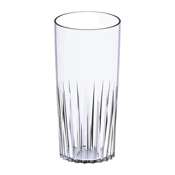 Πλαστικά ποτήρια σωλήνας Torino 420 ml (highball) από SAN, συσκευασία 6 τεμαχίων