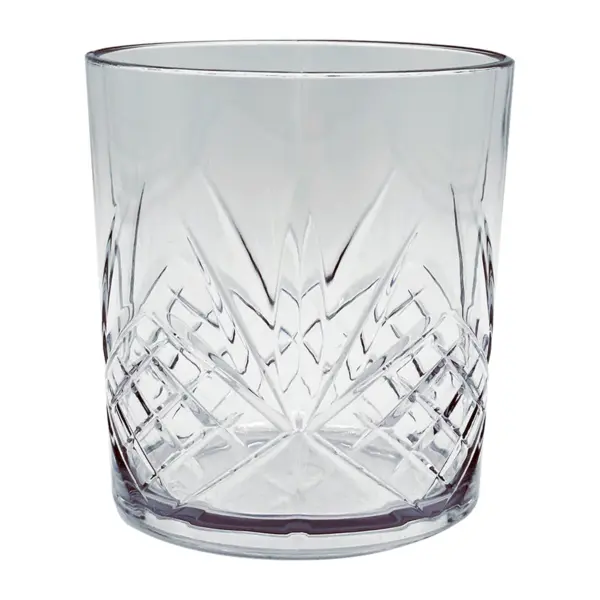 Πλαστικά ποτήρια κοντά Firenze 325 ml old fashioned από SAN, συσκευασία 6 τεμαχίων
