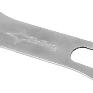 Flesopener V-rod van staal, 19 cm