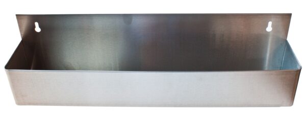 Speed rack RVS 56 cm voor ongeveer 6 flessen, lage rand