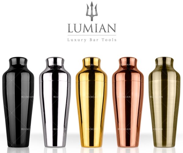 Parisienne shaker Chrono Lumian 550 ml, RVS 18/10