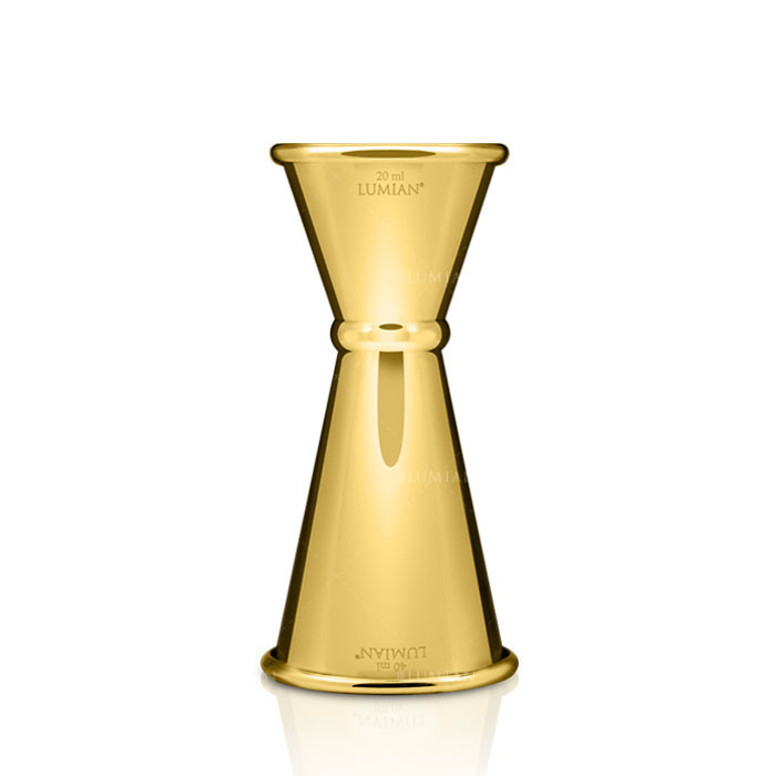 Japanse jigger Lumian, maat- en afwerkingsvariant