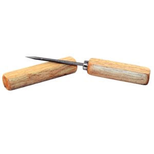 IJshamer om ijs te splijten, van hout, Japanse techniek