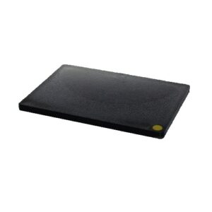 Snijplank zwart 33 x 23 cm van polyethyleen