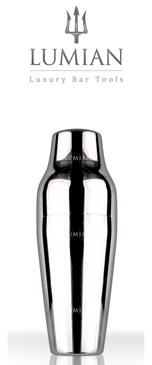 Parisienne shaker Classic Lumian 700 ml, RVS 18/10, tweedelig