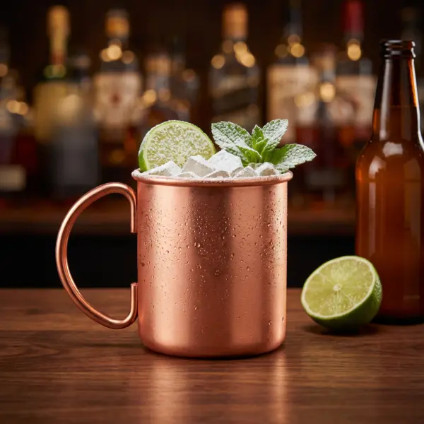 Moscow Mule mok Lumian 450 ml, koper en RVS