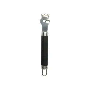 Citroen zester klein van 16,5 cm, roestvrij staal met handvat met SBC-bekleding, code DT002