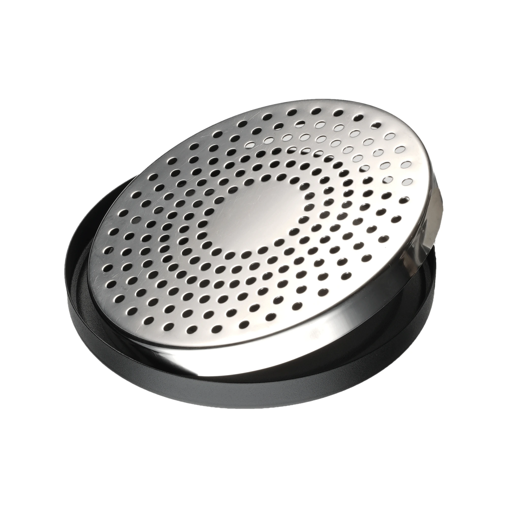 Jigger houder rond zwart van 140 mm, code B010B