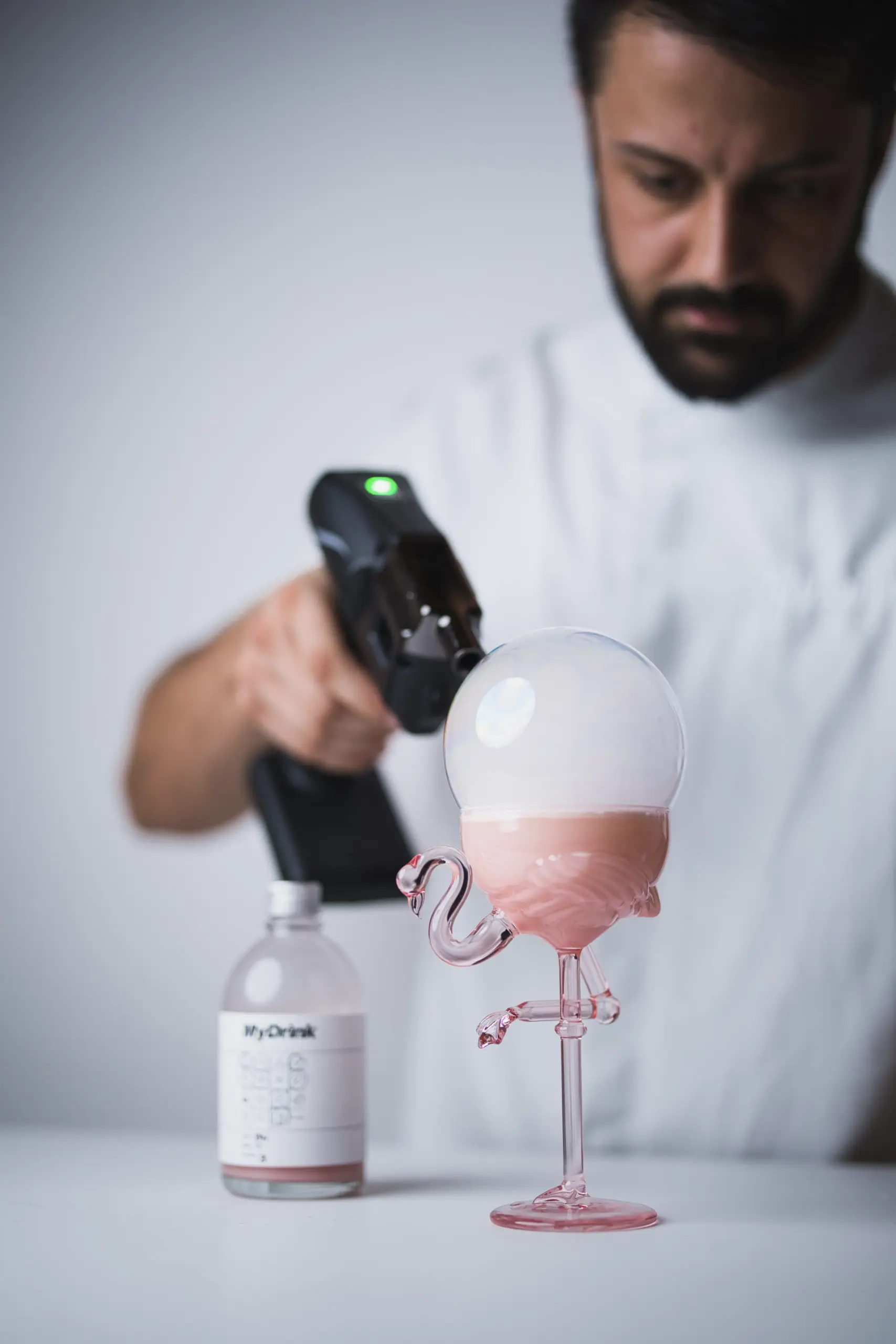 Bebida Flavour Blaster, detalhe