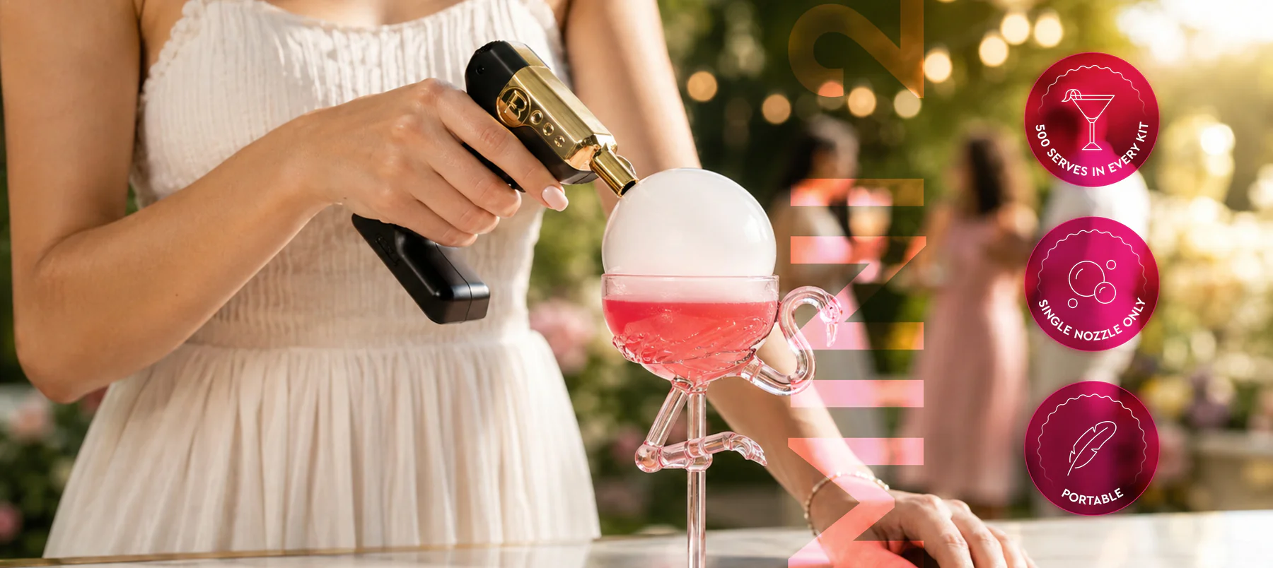 Flavour Blaster mini kit, a bolha aromática em casa