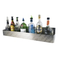 Speed rack em aço 82 cm, pormenor das ranhuras de desengate