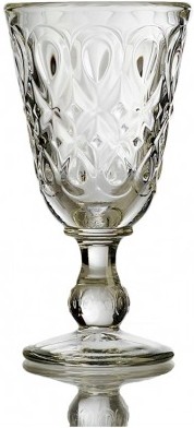 copo de absinto Lyonnaise 23 cl em vidro decorado