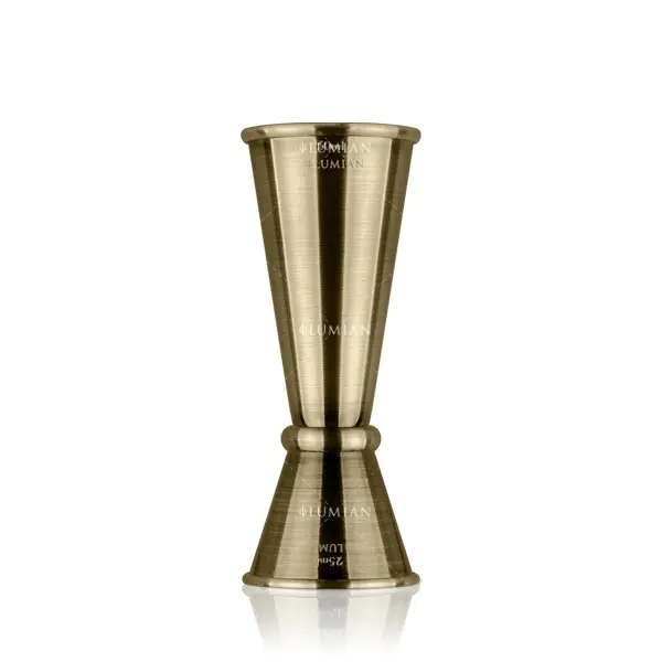 jigger doseador japonês Lumian, quatro medidas de 15/30 a 30/60 ml