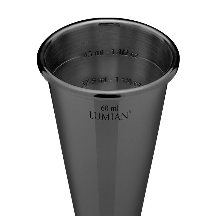 jigger doseador japonês Lumian, quatro medidas de 15/30 a 30/60 ml