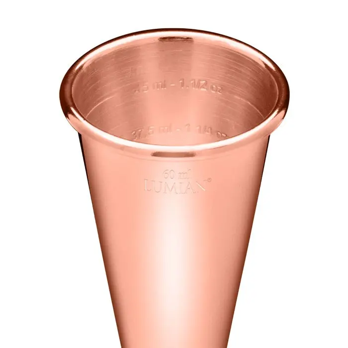 jigger doseador japonês Lumian, quatro medidas de 15/30 a 30/60 ml