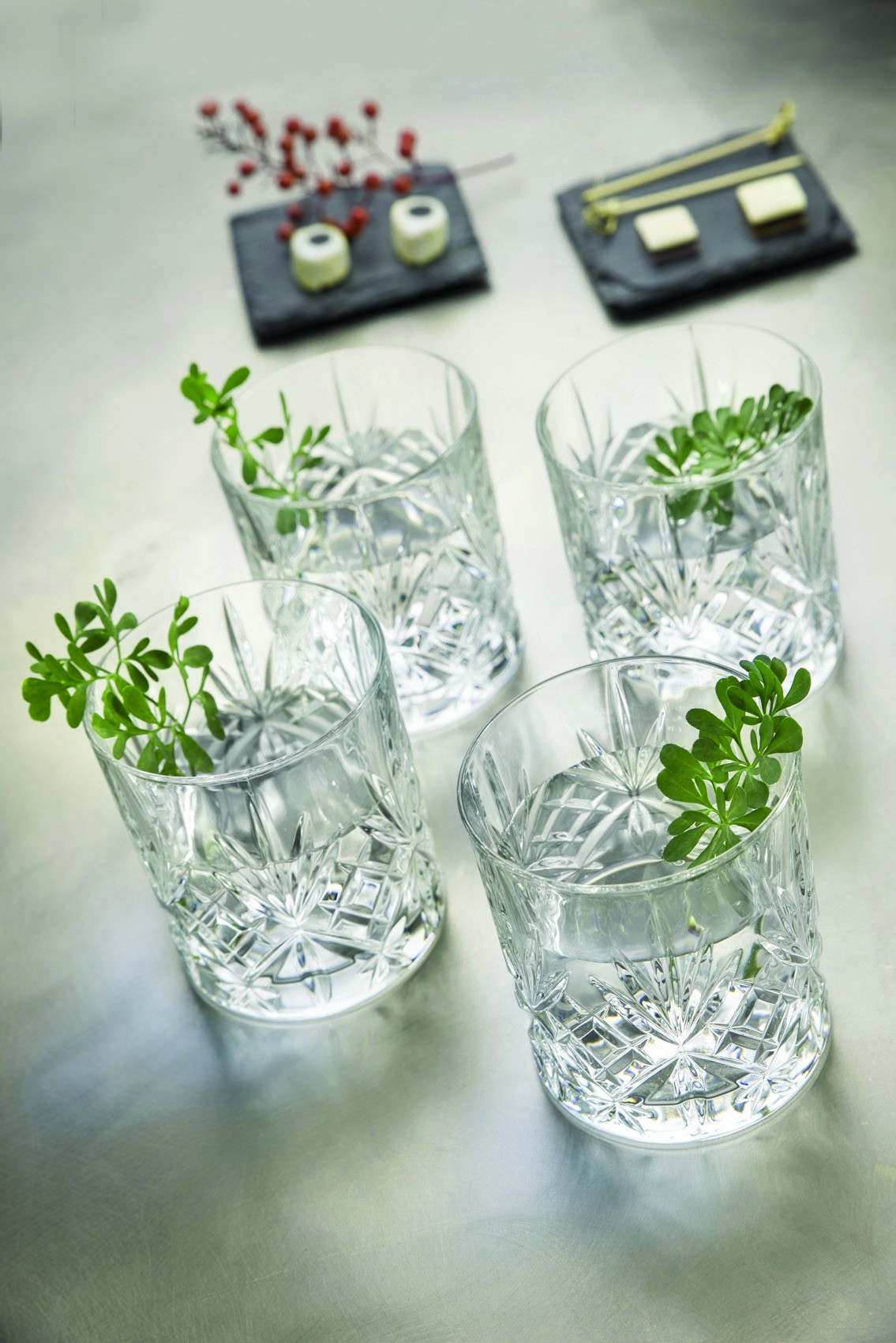 copo old fashioned Melodia 34 cl visto de cima