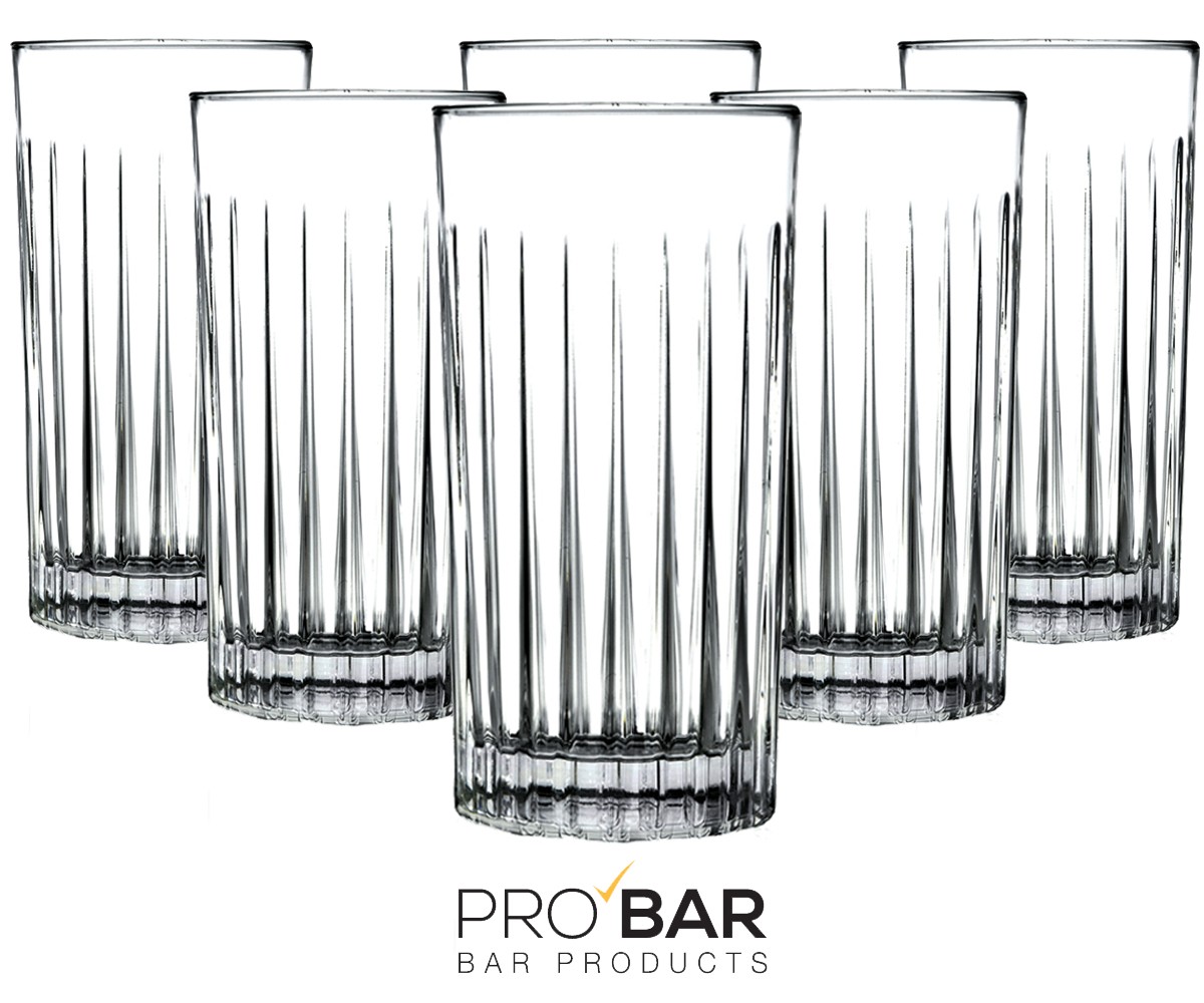 copo highball Timeless 44 cl com canelados verticais, 15 cm de altura