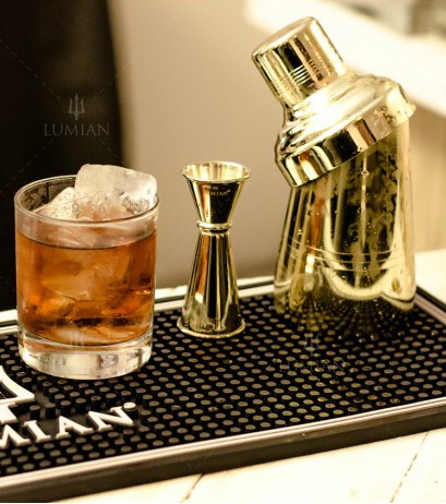 coqueteleira cobbler Baron de 510 ml em aço inoxidável 18/10 de 1,2 mm