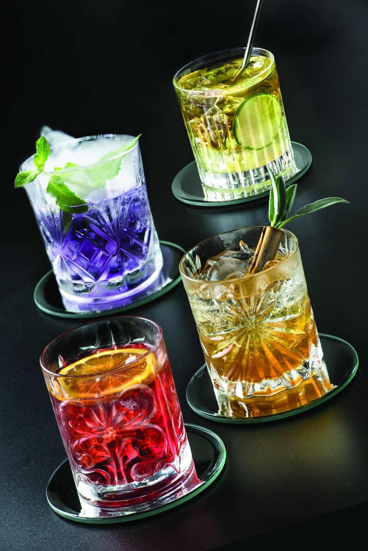 copo old fashioned Tattoo 33 cl visto de cima