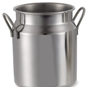 copo balde de leite 40 cl em aço inoxidável