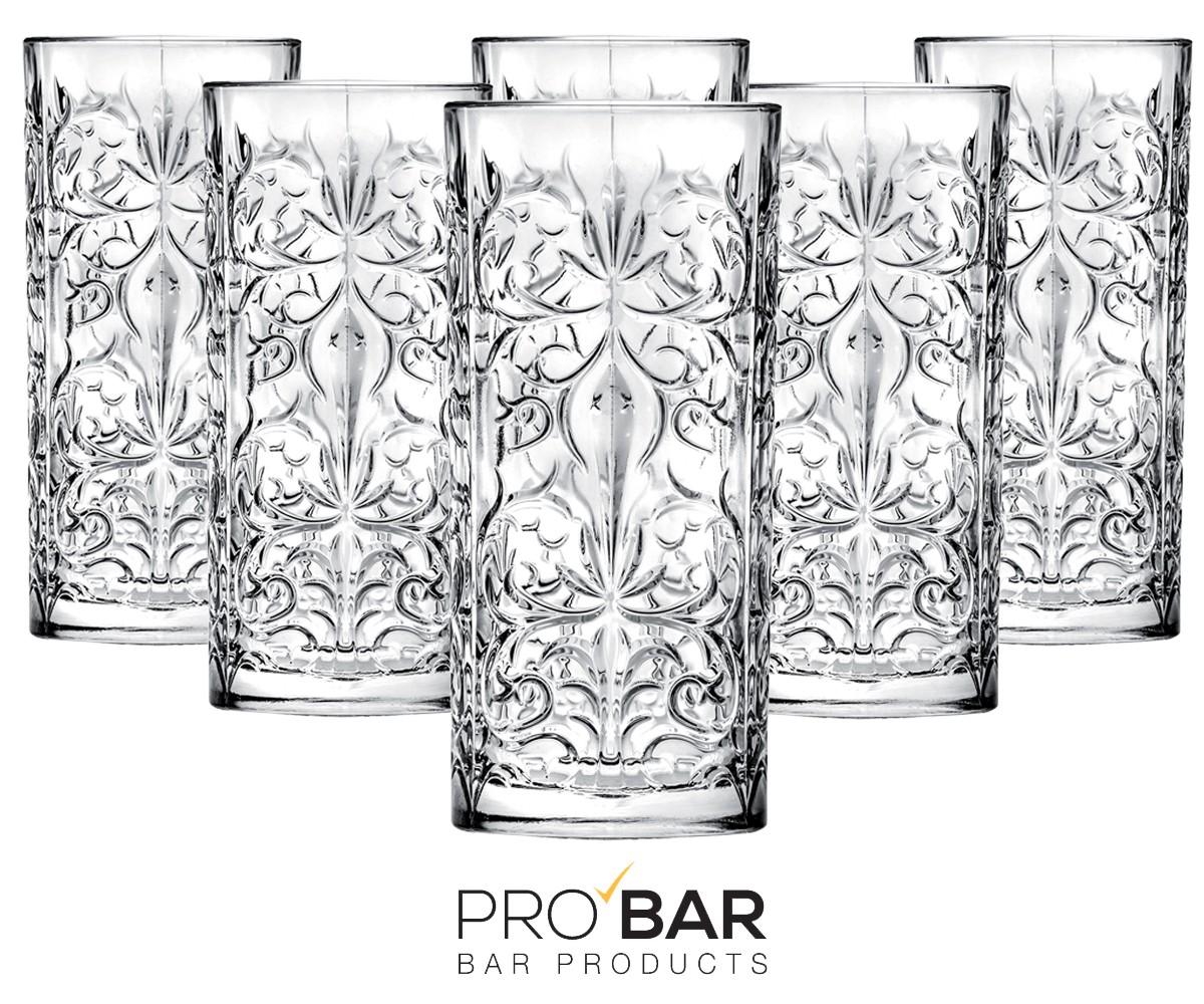 Copo highball Tattoo 37 cl, embalagem de seis copos