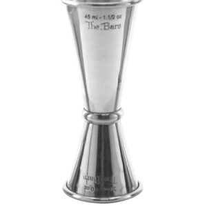 jigger doseador japonês 25/50 ml em aço inoxidável 18/10