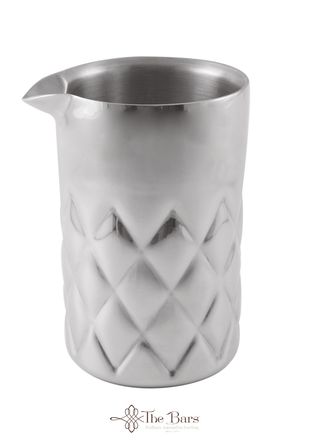 Copo misturador Iron diamante, talhe diamante no corpo