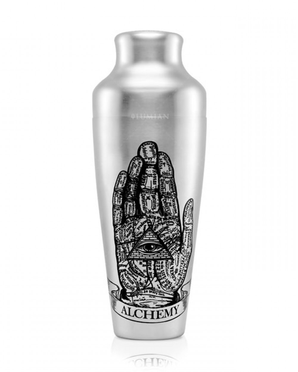 Coqueteleira parisienne Destiny Chrono Lumian 550 ml em inox acetinado gravado à mão