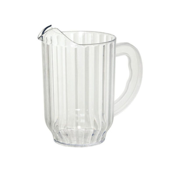 jarro em policarbonato Crystal de 100 cl, transparente e inquebrável
