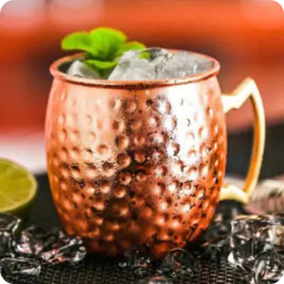 caneca Moscow Mule em cobre