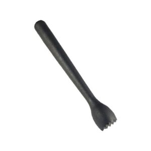 Pilão de cocktail de 21 cm em polipropileno com cabeça dentada