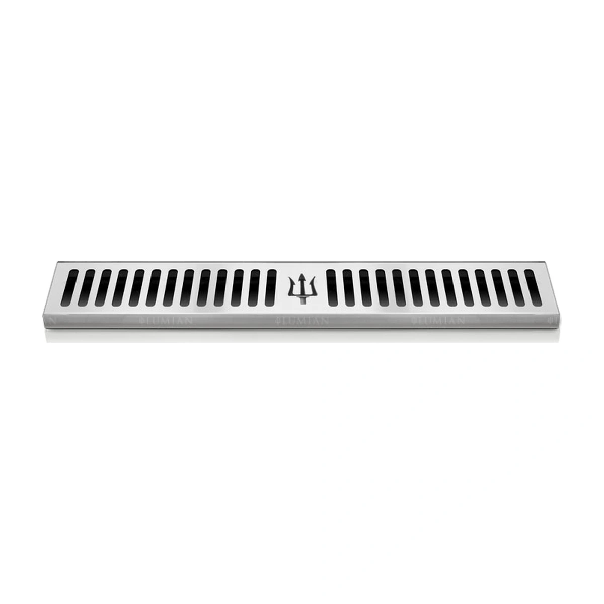 Tapete de bar ranhurado de 30 cm com cuba de recolha de 1 litro