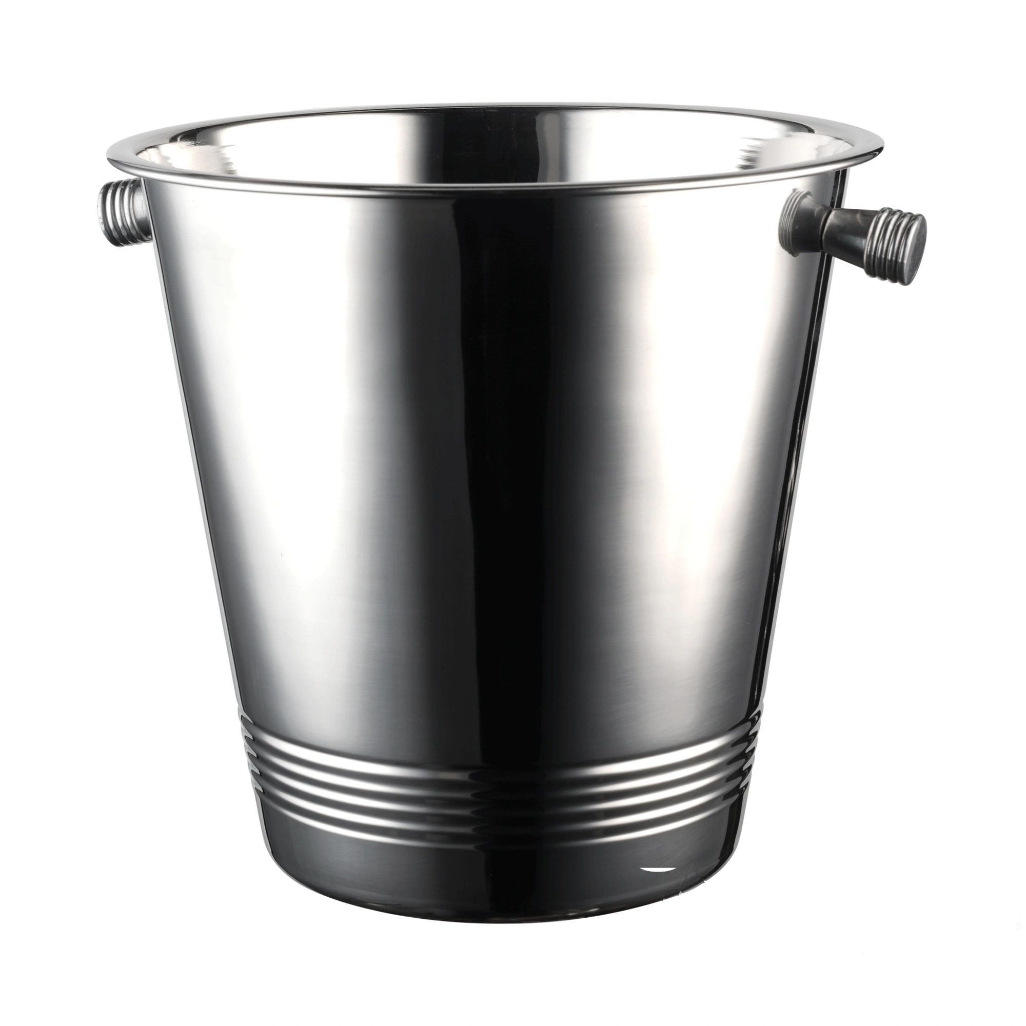 balde de gelo inox de 21,5 cm de diâmetro e 21 cm de altura