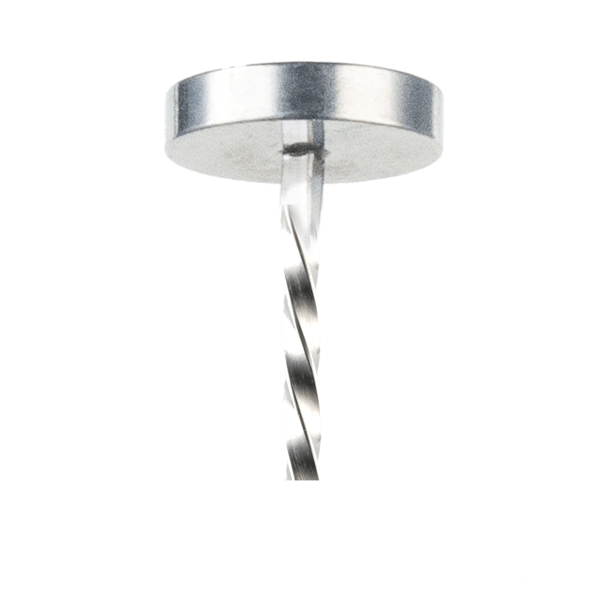Colher de bar 35 cm com disco para o açúcar, em inox