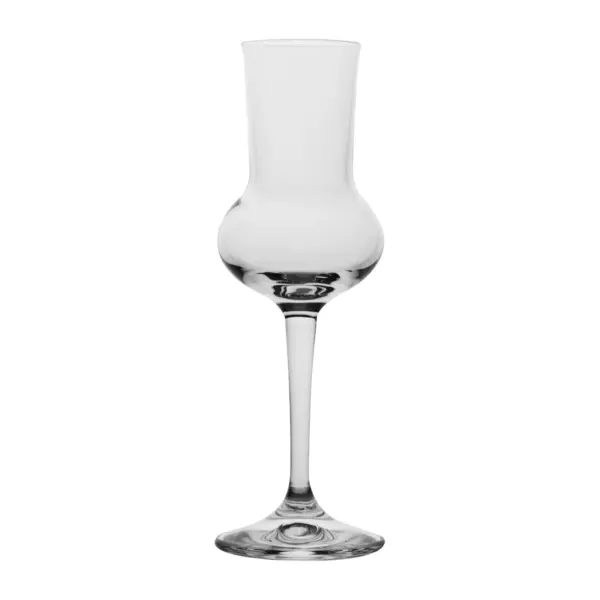 Copo de amargos Riserva Grappa 8,1 cl com pé, embalagem de 6