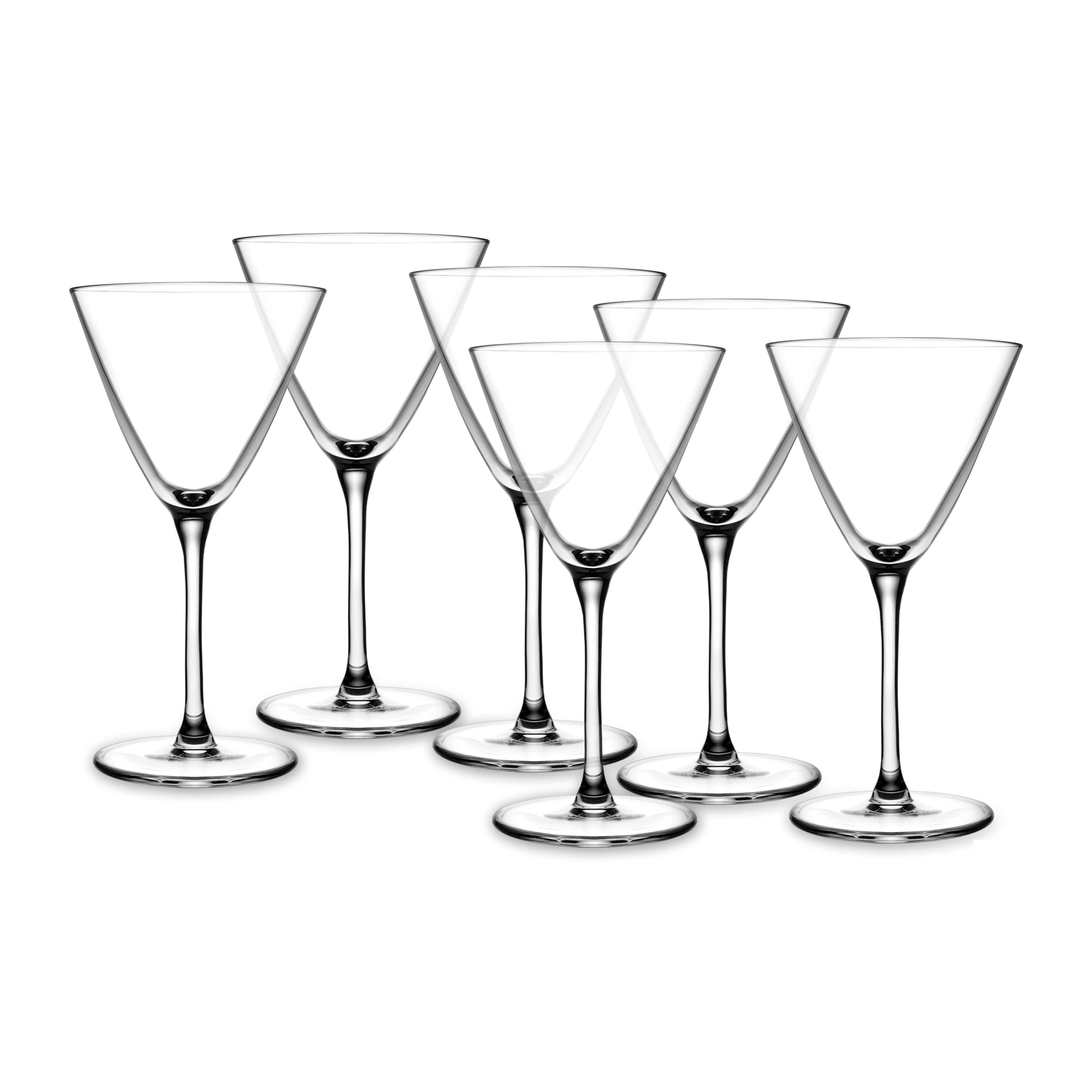Copo martini Bargiani da NUDE de 19 cl, embalagem de 6 copos