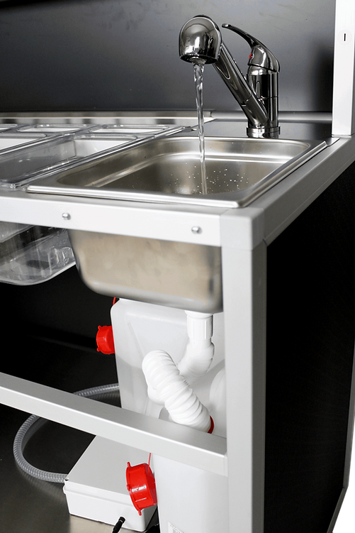 Pompset voor stromend water