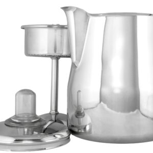 Stainless Steel Infuser Motta, Clear Lid, Inner Filter