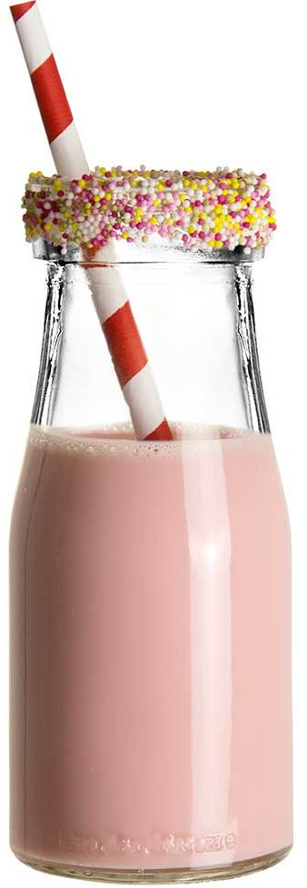 Vintage Milk Bottle 350ml, Glass - Image 4