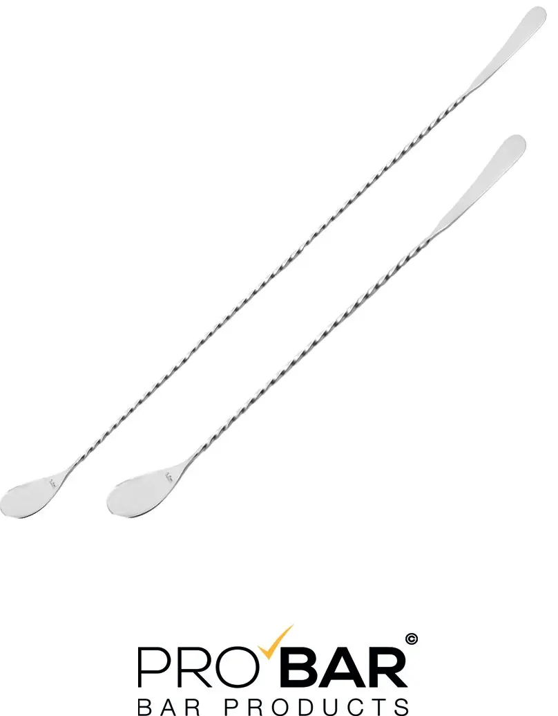 Bar Spoon Hoffman, Teardrop End, Stainless Steel, 30 or 45cm