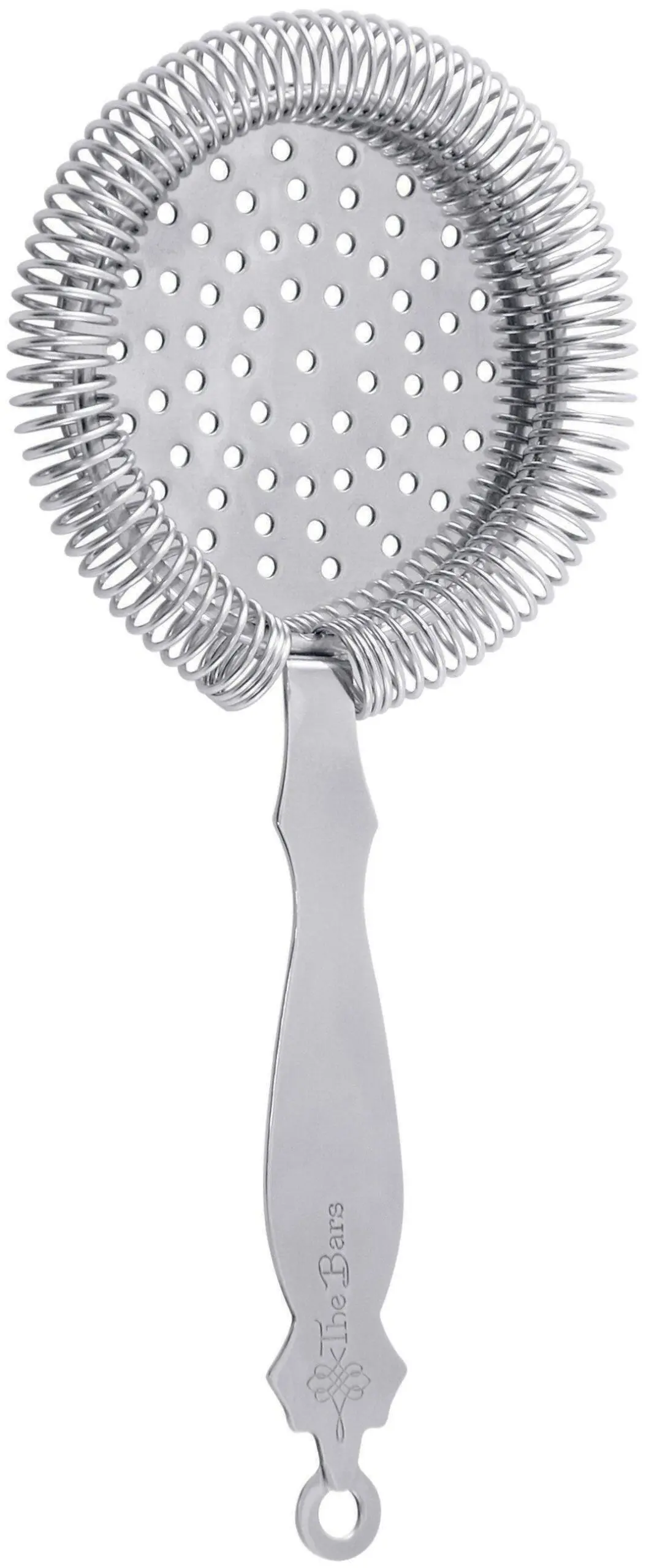 Hawthorne Strainer, Stainless Steel, 360° Spring, No Prongs