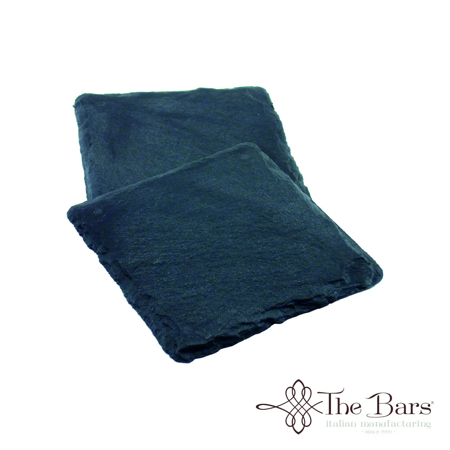 Slate Effect Coaster 10 x 10cm, Synthetic Polymer