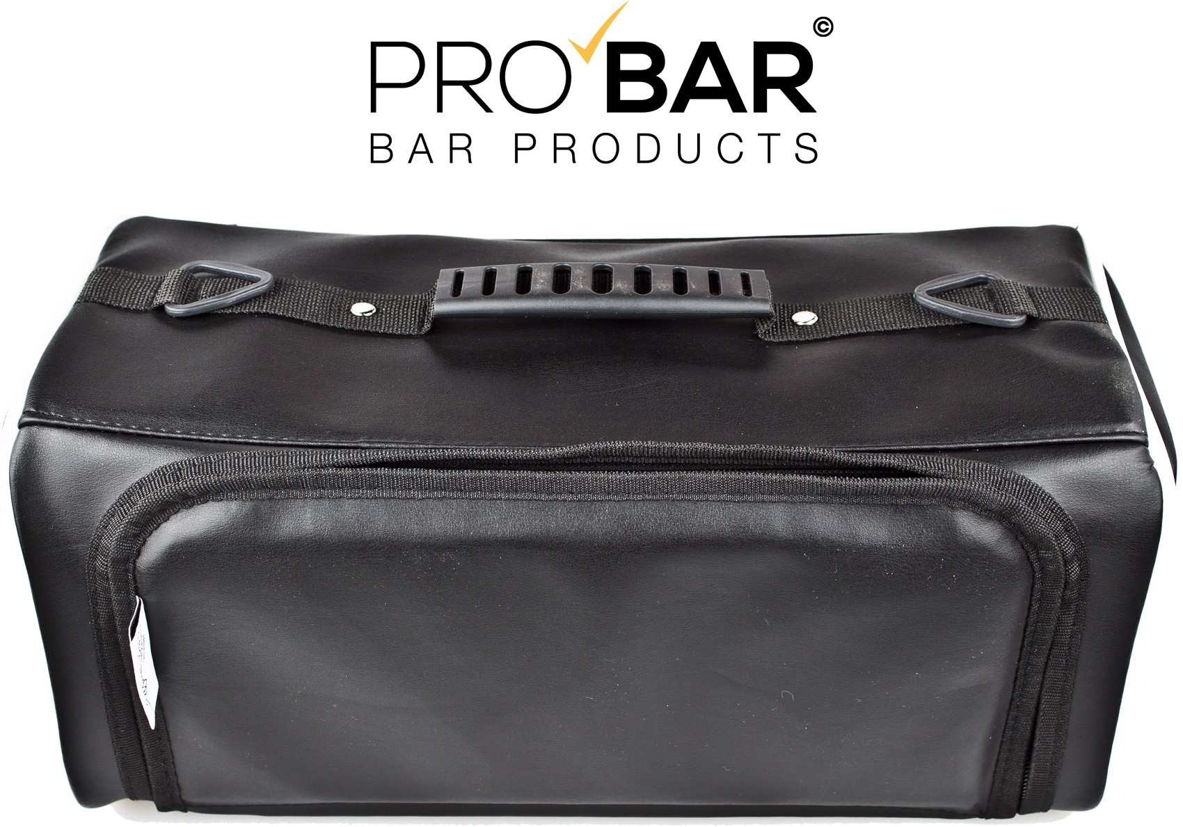 Bartender Bag with Kit, Faux Leather, 17 Tools - Image 2