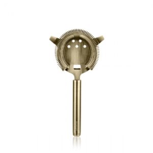 Hawthorne Strainer Lumian, 2 Prongs, Stainless Steel, Five Finishes - Bronze