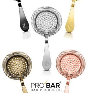 Hawthorne Strainer Lumian, Plated Stainless Steel, 5 Finishes