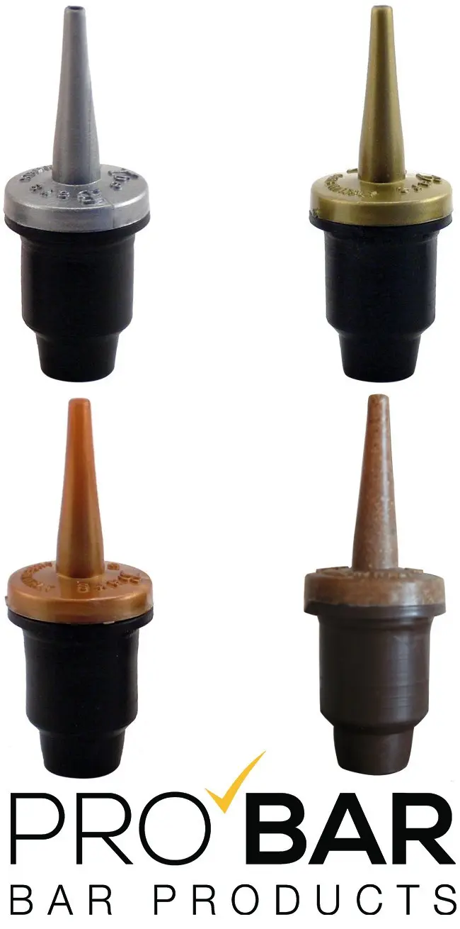 Bitters Pourer, Dash Top in Polycarbonate and Rubber, Silver or Eco Wood